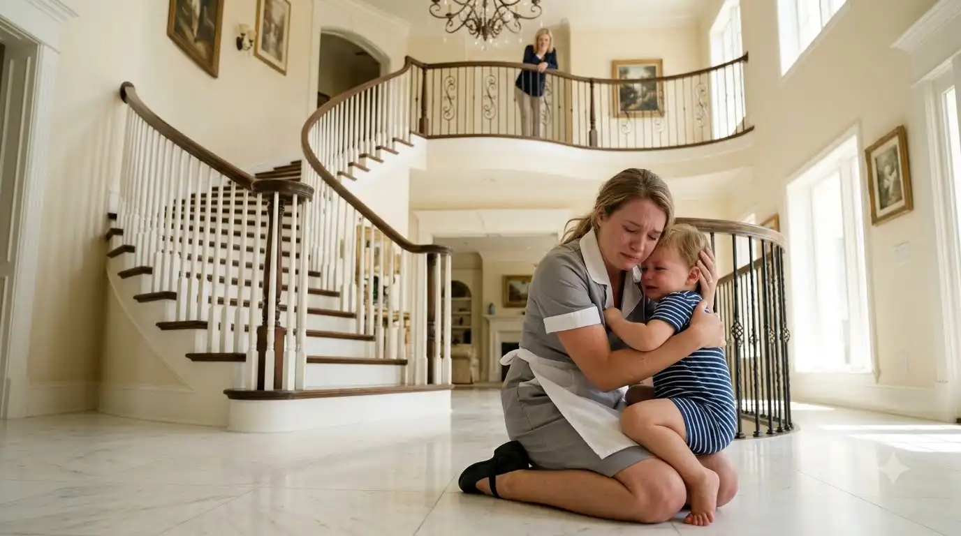 The Maid Saved The Baby When Her Cruel Stepmother Dropped Her