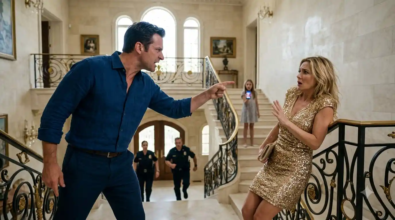 The Rich Stepmother Pushed The Stroller Down The Marble Stairs - Viral Story